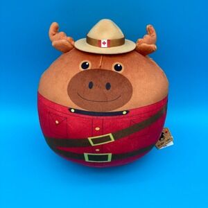 Royal Canadian Mounted Police GRC Moose Mountie Uniform Squishy Plush 2025